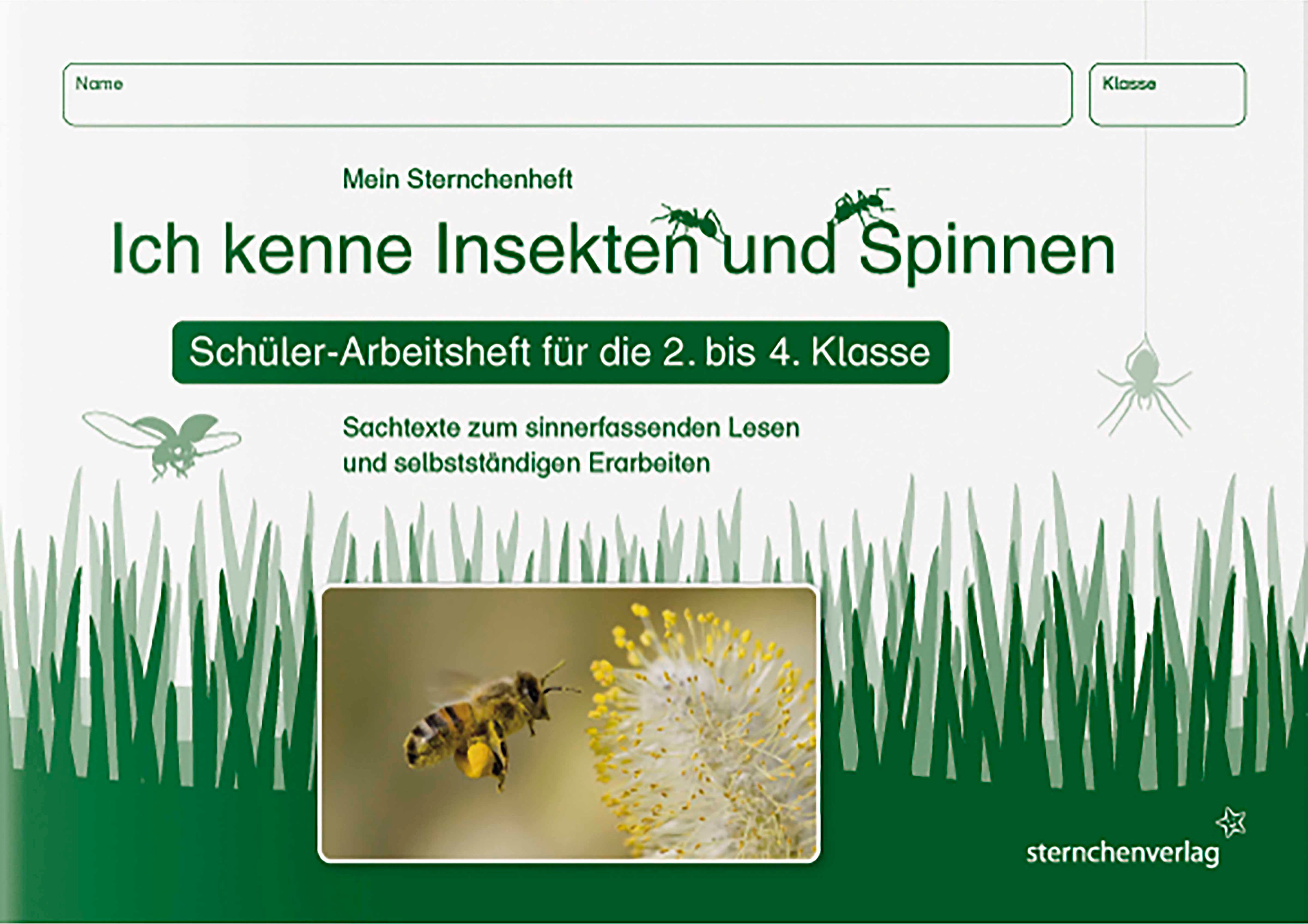 Nienhuis Montessori 527802 Ich kenne Insekten und Spinnen (German version) - obrázek 1