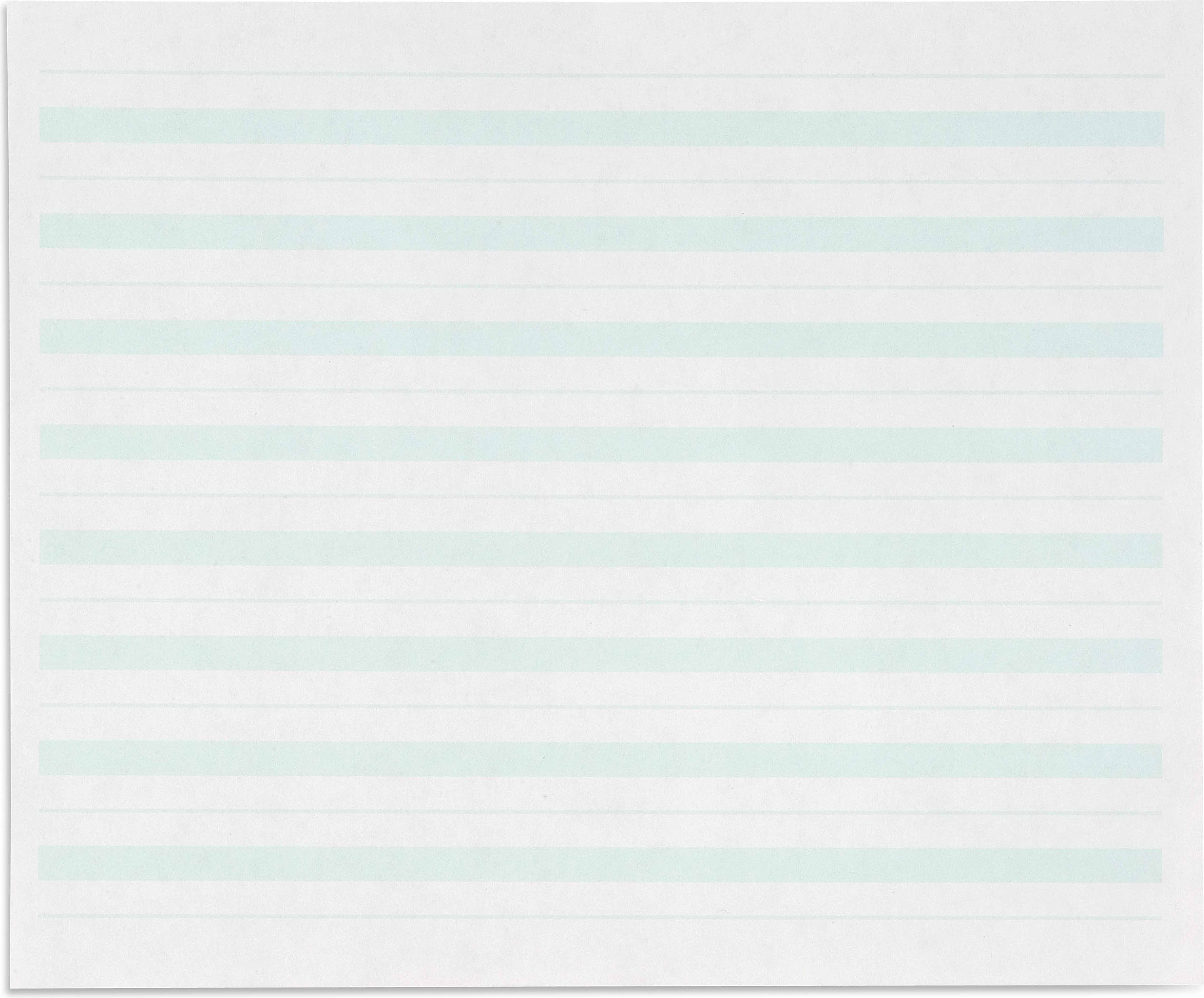 Nienhuis Montessori Writing Paper: Green Lines - 7 x 8.5 in (500) - obrázek 1