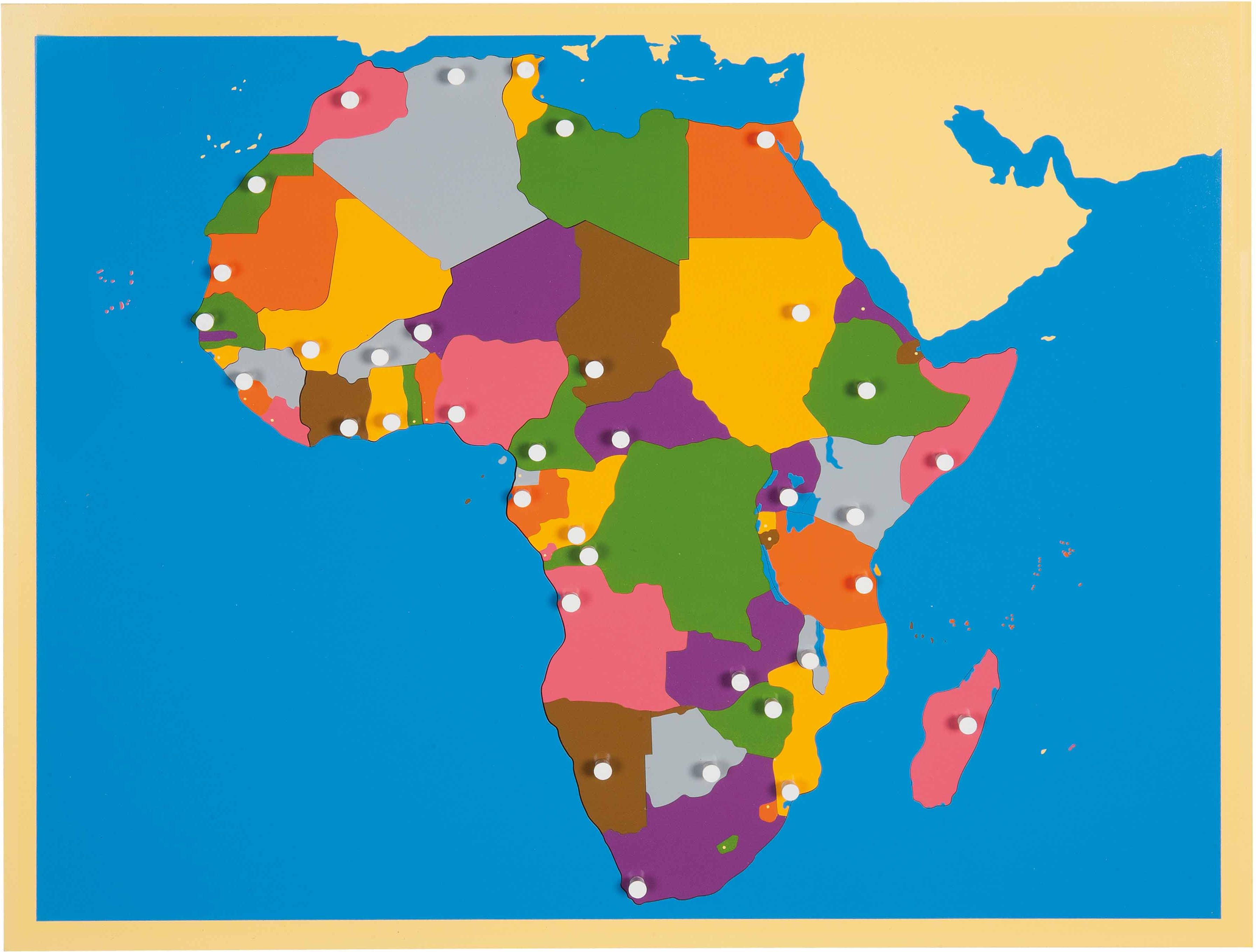 Nienhuis Montessori Puzzle Map: Africa - obrázek 1