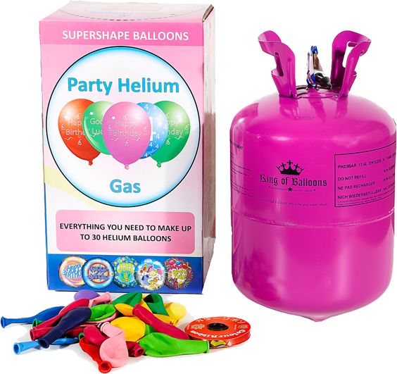 Aga4Kids Helium do balónků KING OF BALLOONS 30 - obrázek 1