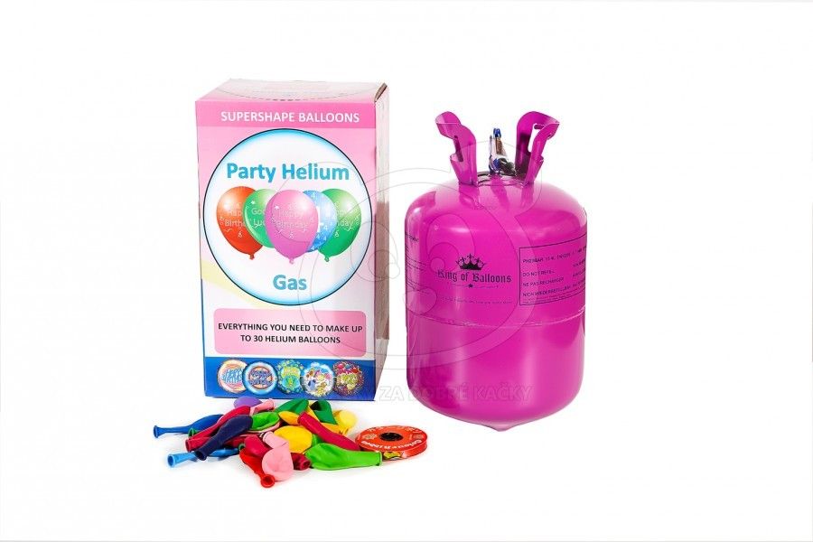 Aga4Kids Helium do balónků KING OF BALLOONS 30 - obrázek 3