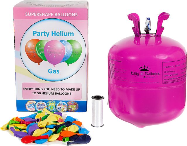 Helium do balónků Aga4Kids KING OF BALLOONS 50 - obrázek 1
