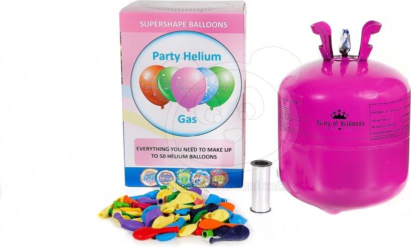 Helium do balónků Aga4Kids KING OF BALLOONS 50 - obrázek 3