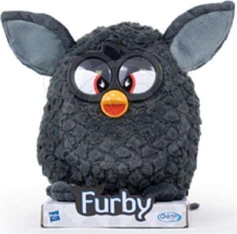 Furby plyšový 20cm - černý - obrázek 1