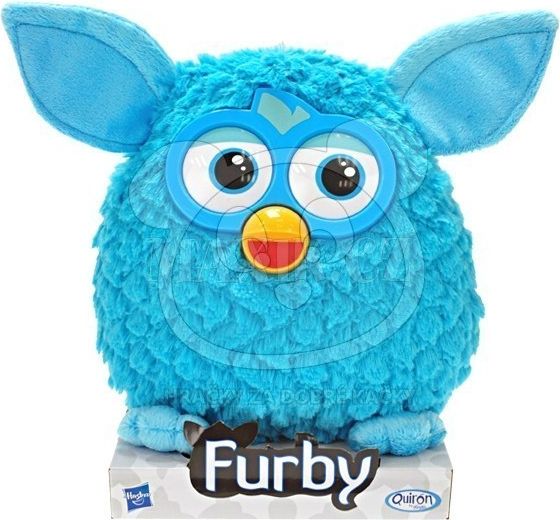 Furby plyšový 20cm - černý - obrázek 4