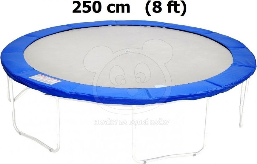 Kryt pružin na trampolínu 250 cm (8 ft) - Modrý - obrázek 4
