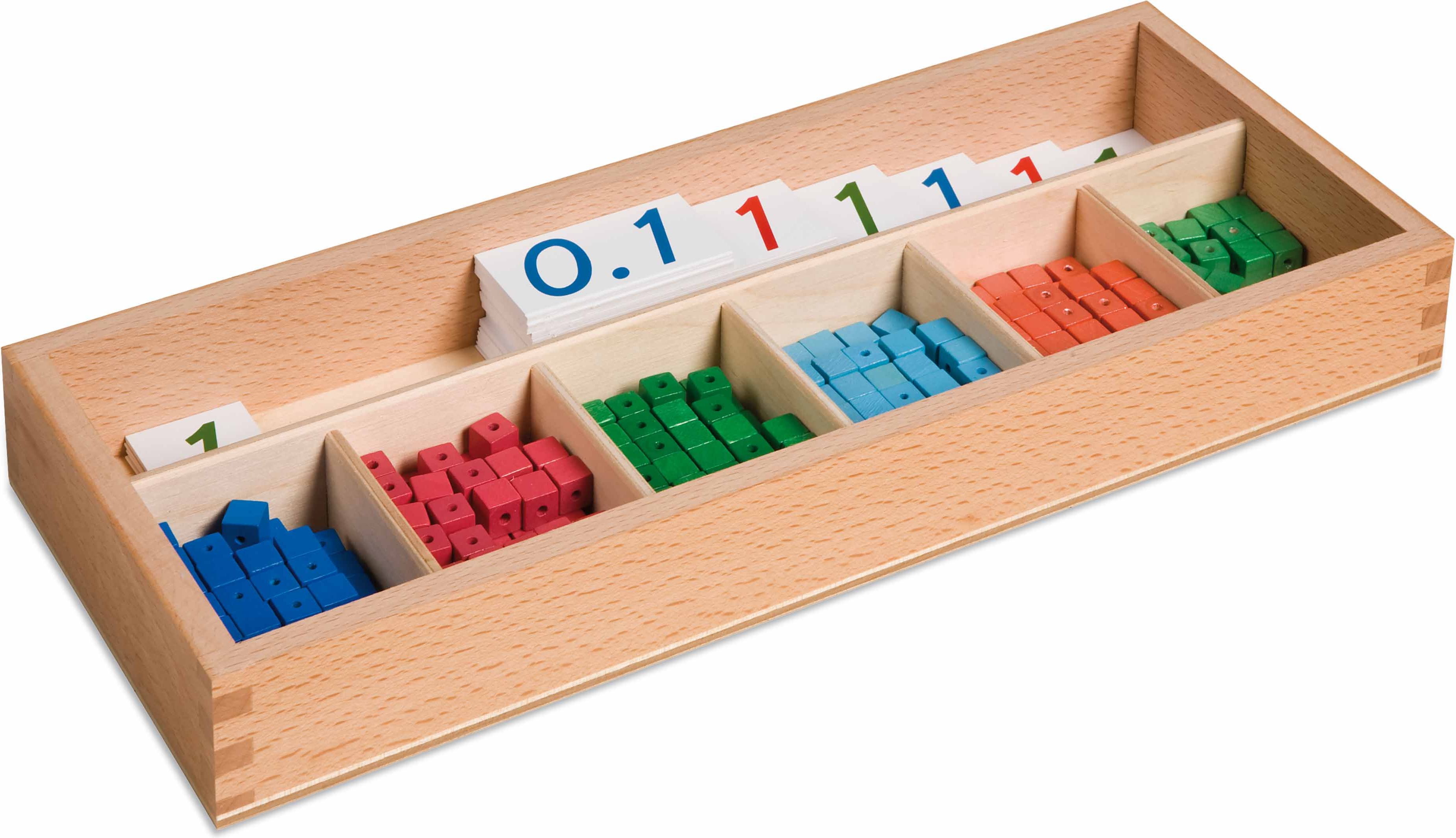 Nienhuis Montessori Decimal Fraction Exercise - obrázek 1