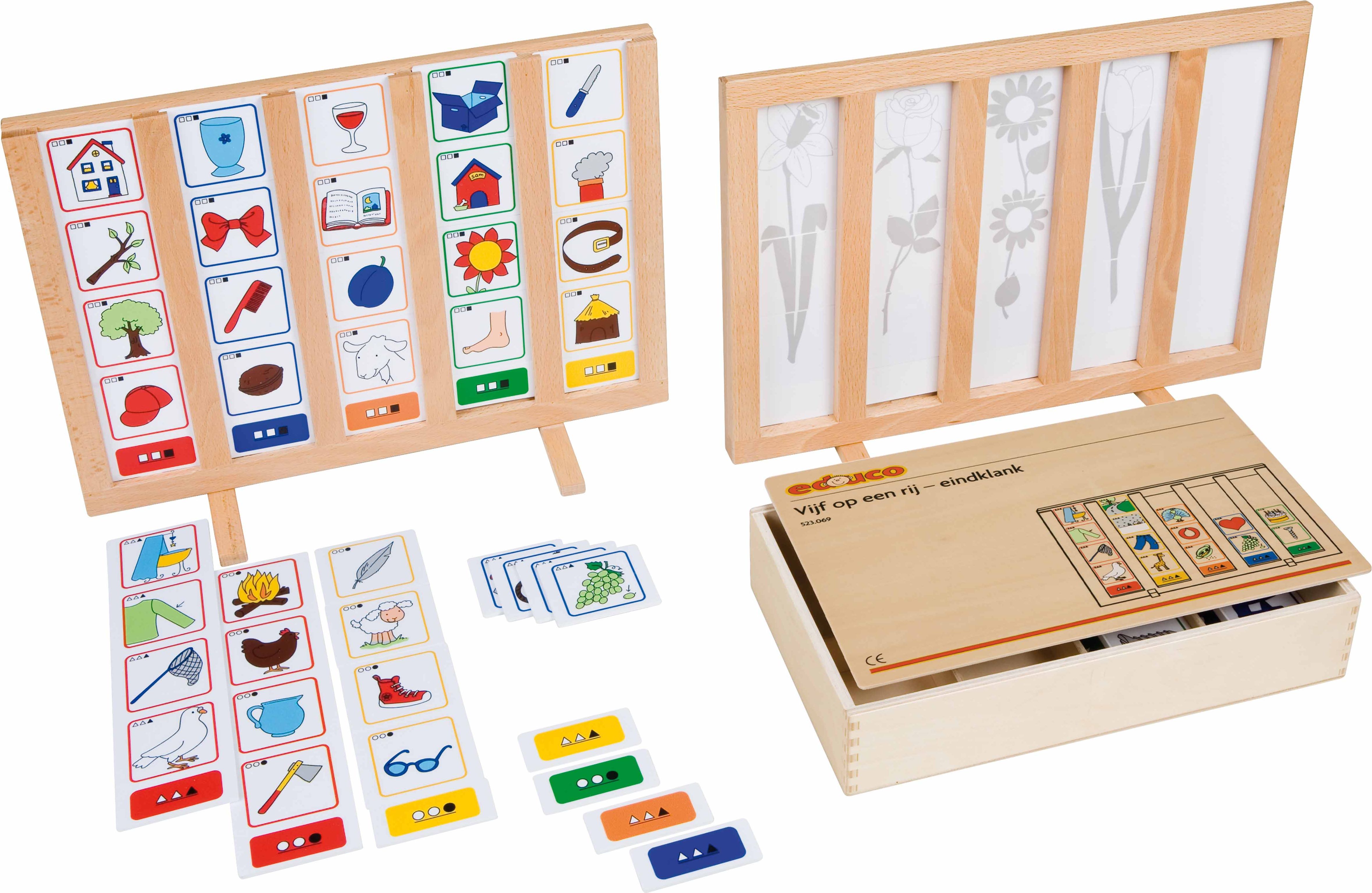 Educo E523069 Vijf op een rij - eindklank - obrázek 1