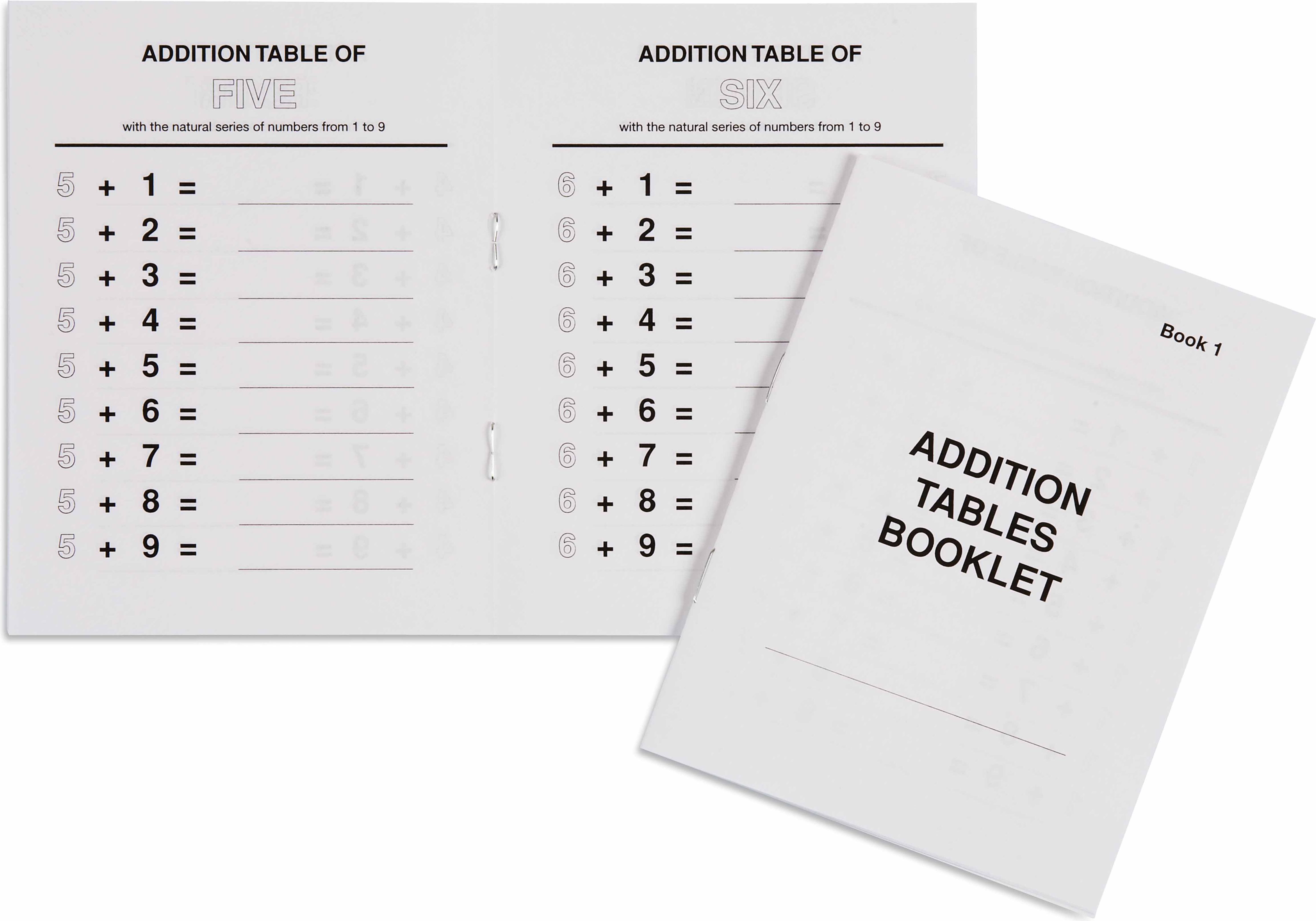 Nienhuis Montessori Addition Tables Booklet: 1 - obrázek 1