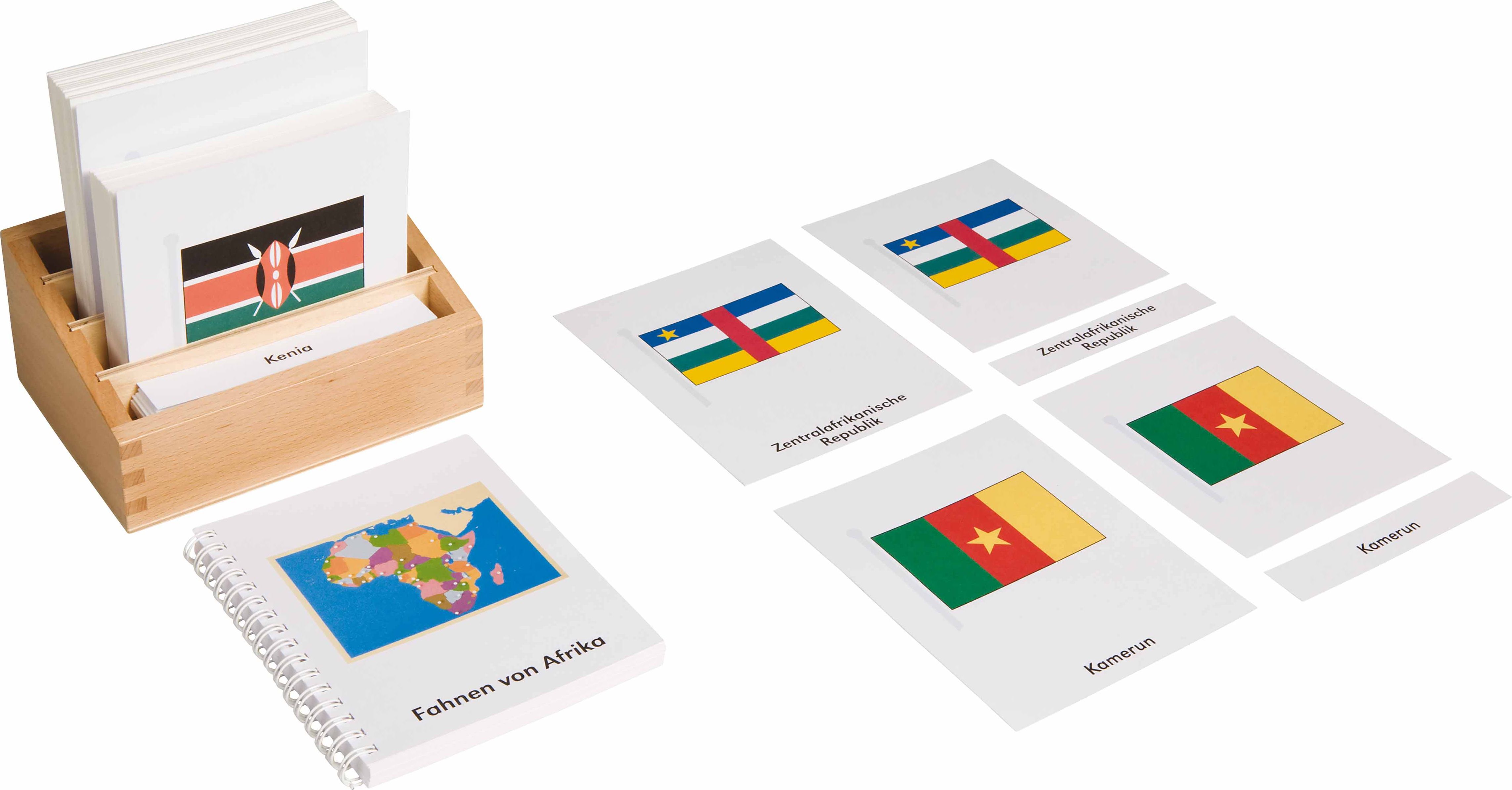 Nienhuis Montessori 76002 Flags Of Africa (German version) - obrázek 1