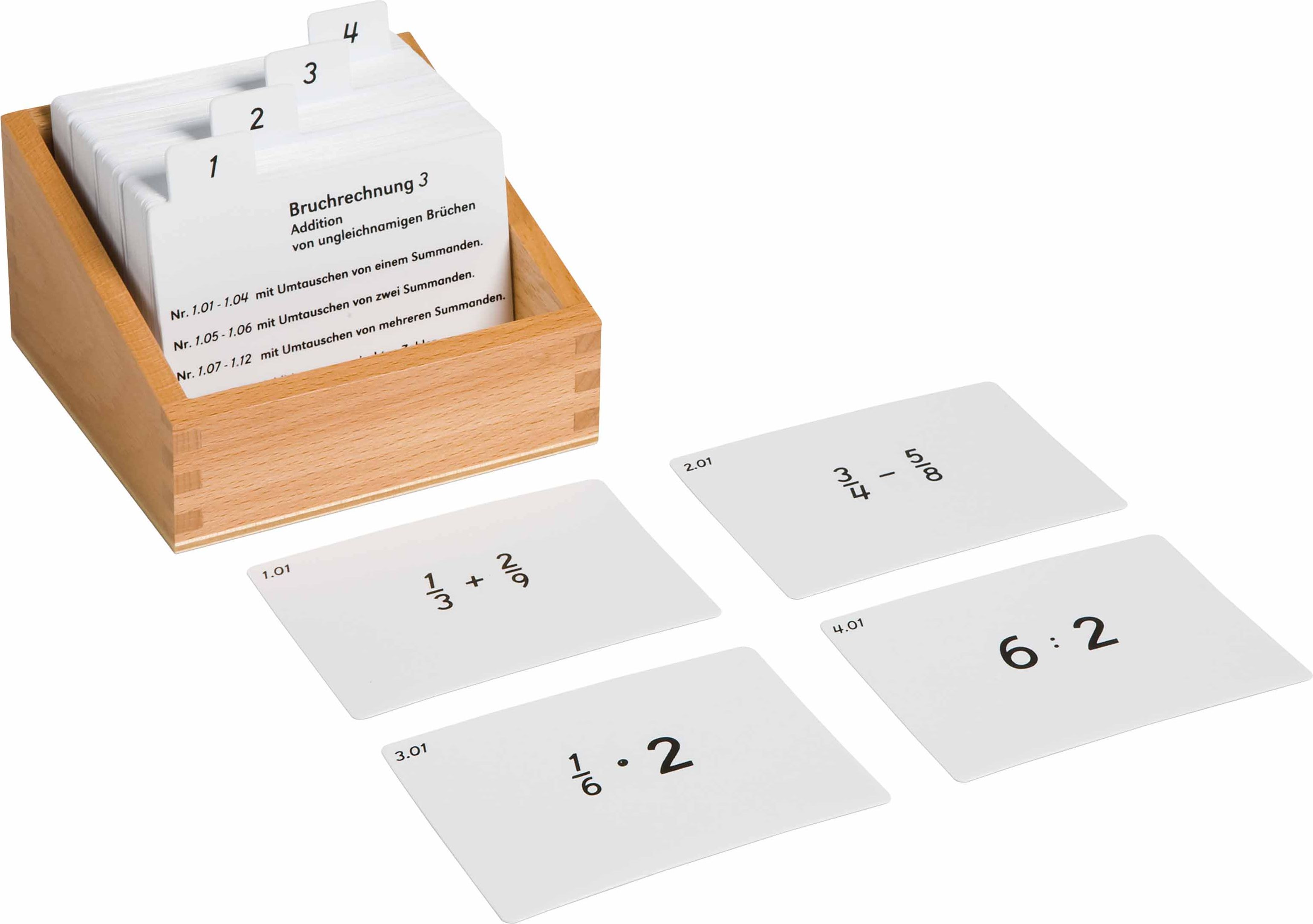 Nienhuis Montessori 61702 Fractions Activity Set: 3 (German version) - obrázek 1