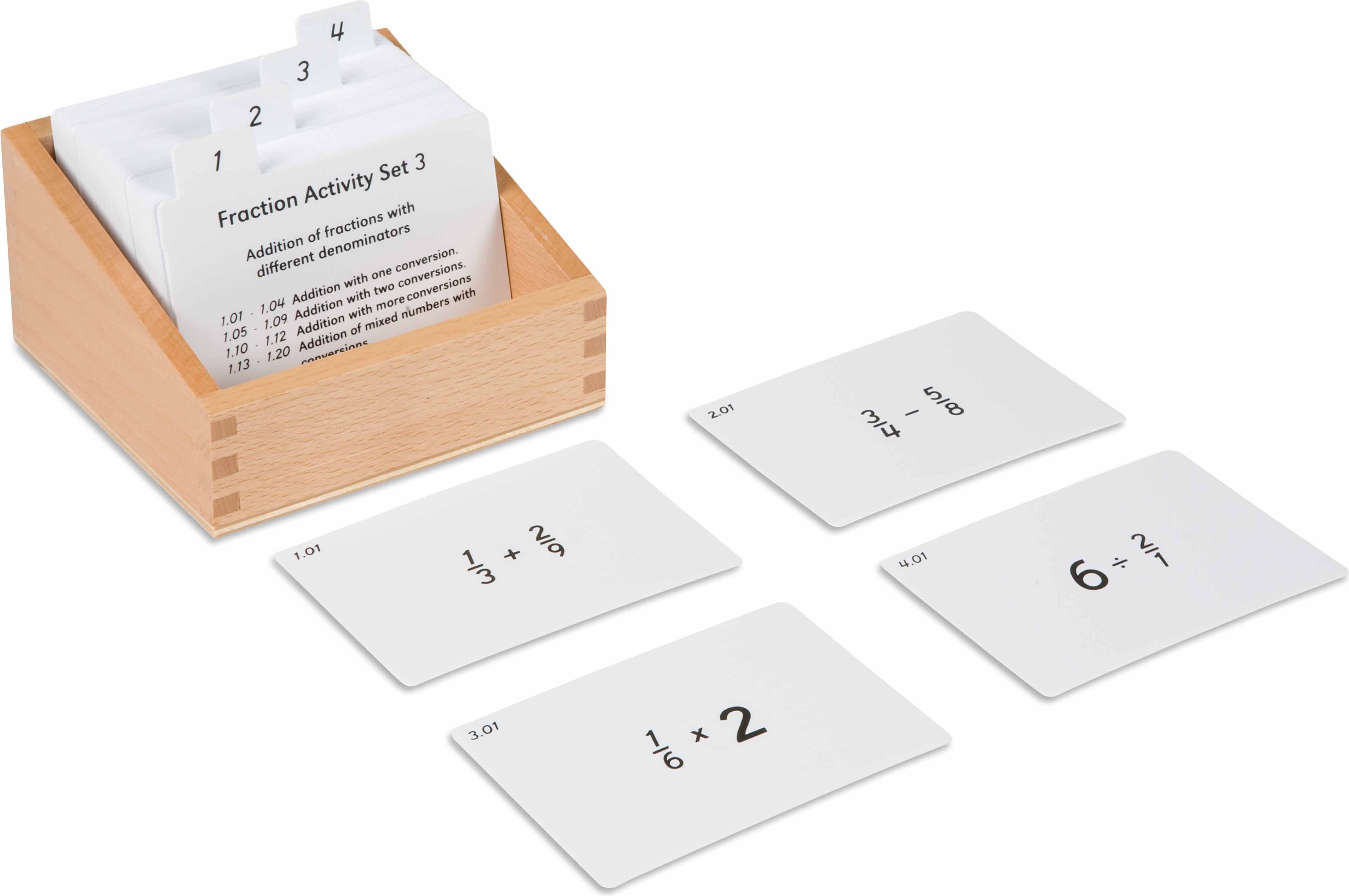 Nienhuis Montessori Fractions Activity Set: 3 - obrázek 1