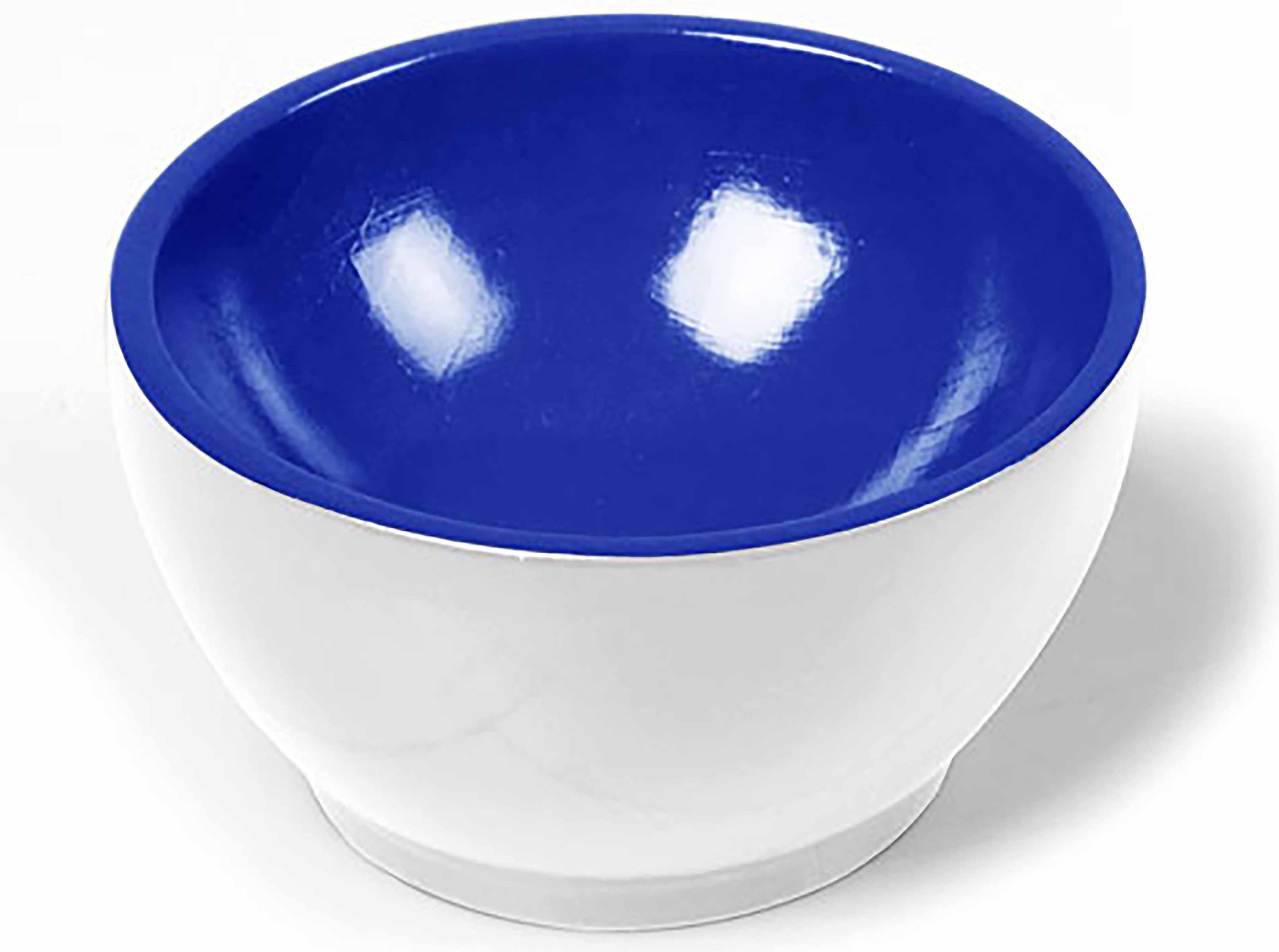 Nienhuis Montessori Wooden Cup: White / Blue - obrázek 1