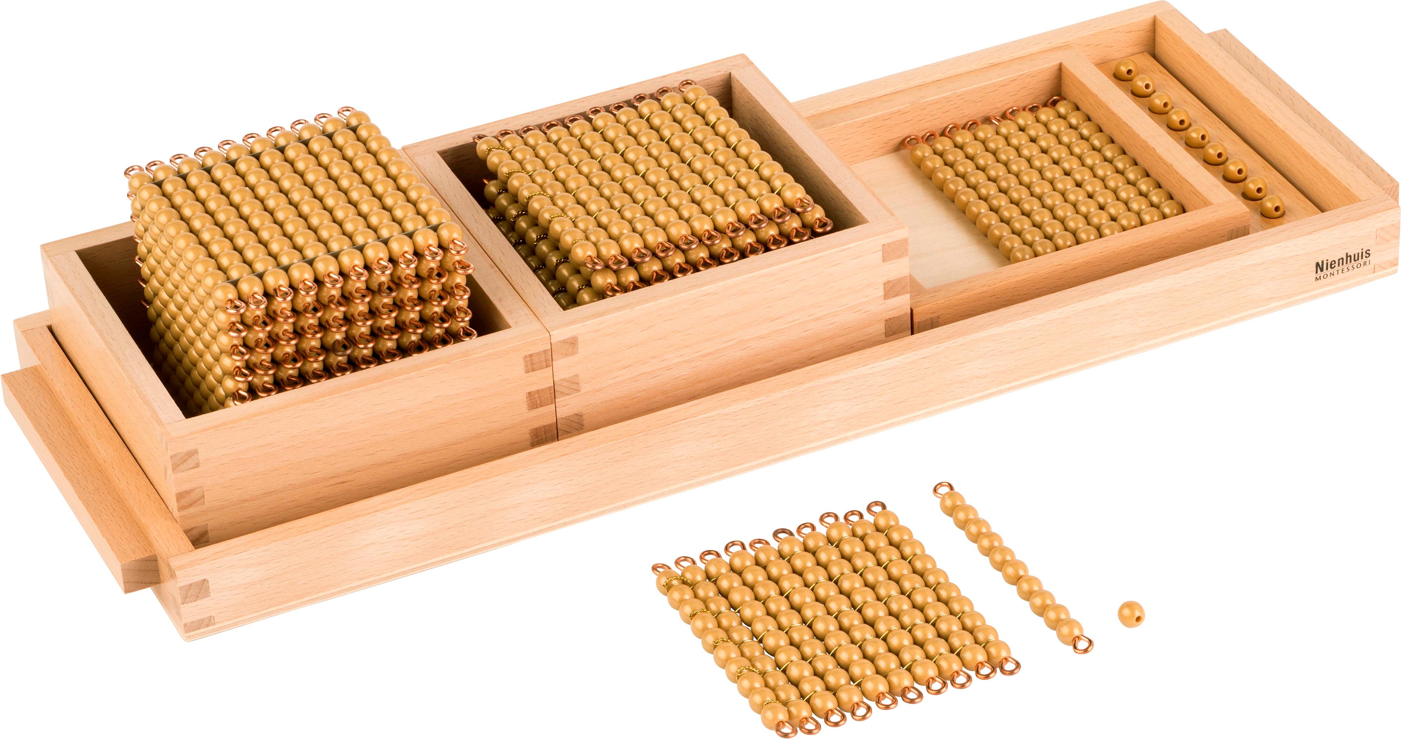 Nienhuis Montessori Introduction To The Decimal System: Individual Beads Nylon - obrázek 1
