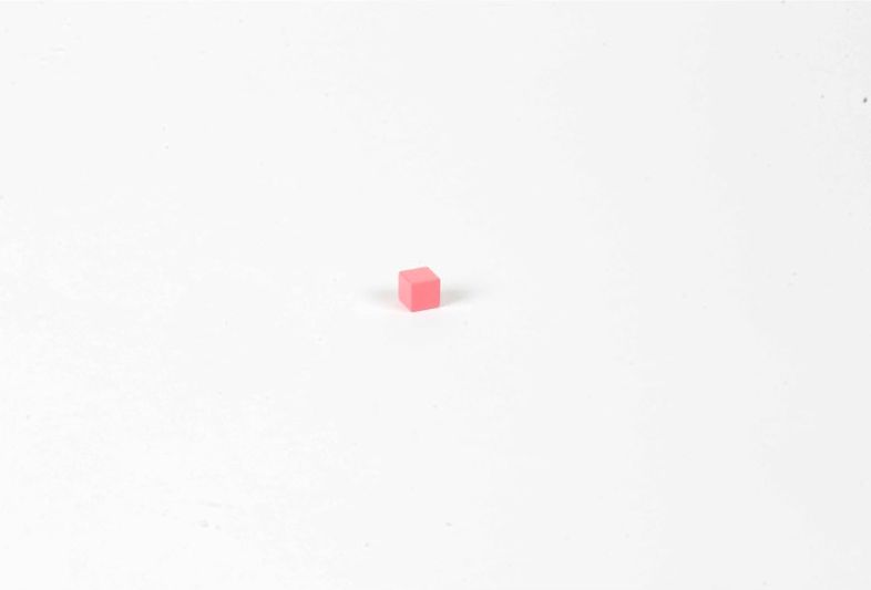 Nienhuis Montessori Pink Tower: Cube 1 x 1 x 1 - obrázek 1