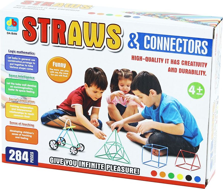 RAPPA kreativní stavění ze slámek - obrázek 1