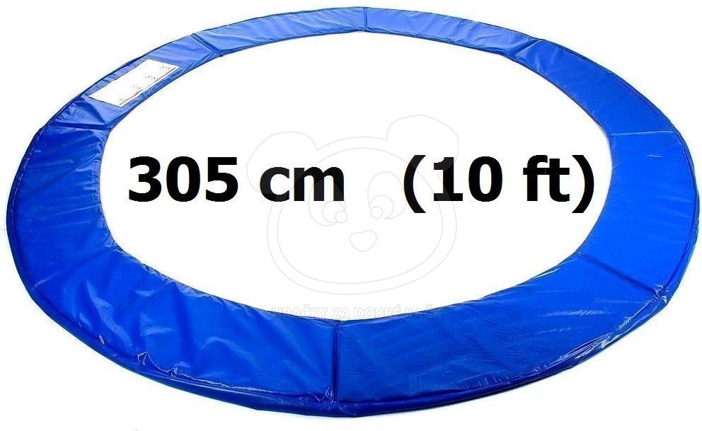 Kryt pružin na trampolínu 305 cm (10 ft) - Tmavě zelený - obrázek 3