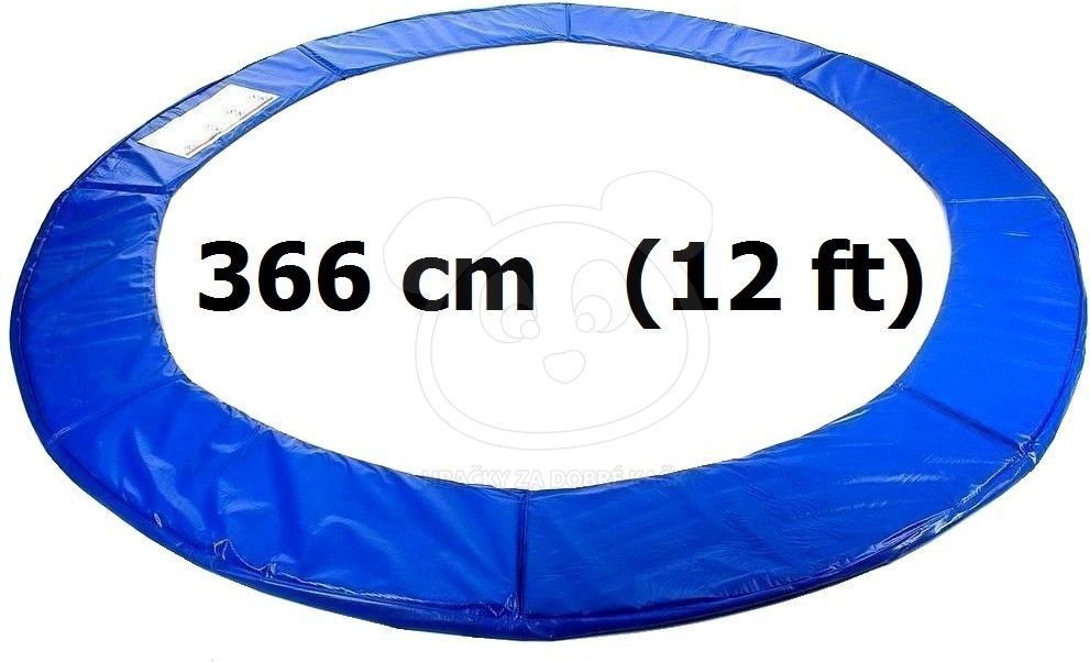 Kryt pružin na trampolínu 366 cm (12 ft) - Tmavě zelený - obrázek 2