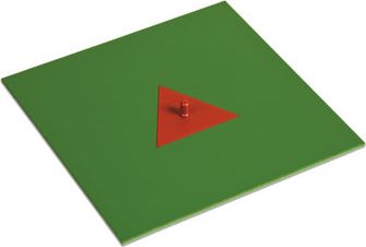 Malý kovový trojúhelník - obrázek 1