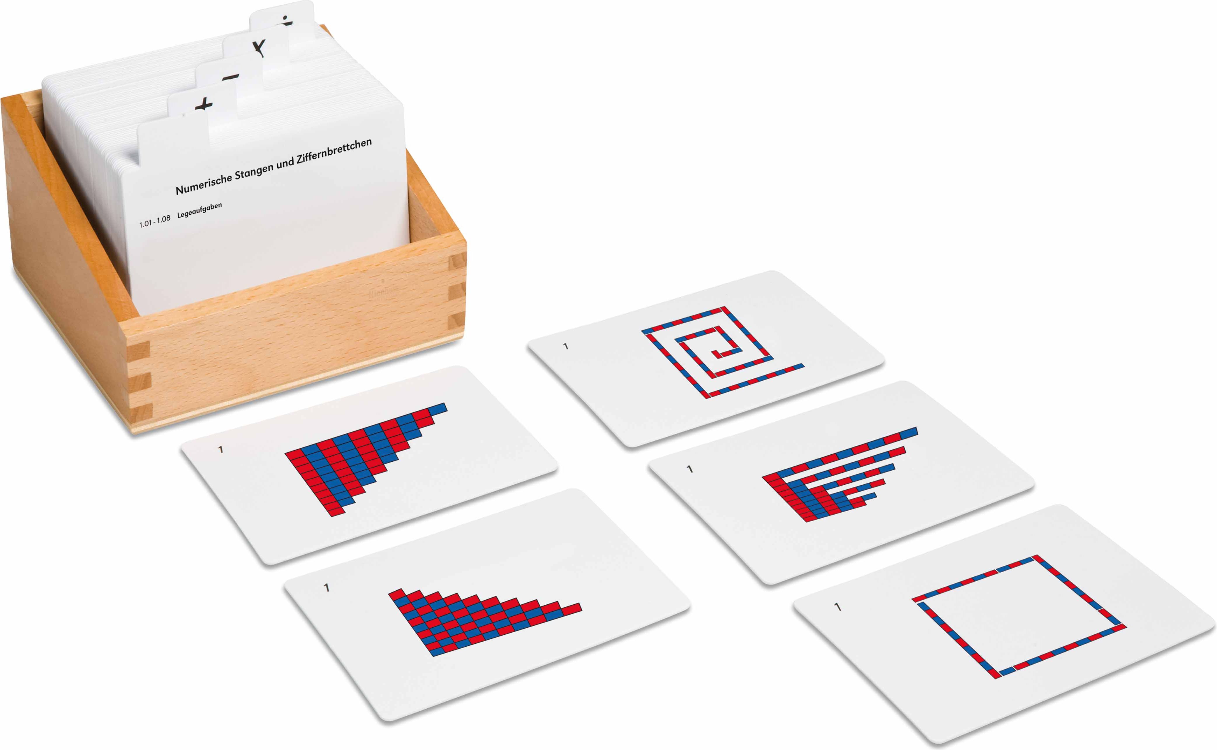 Nienhuis Montessori 62802 Number Rods Activity Set (German version) - obrázek 1
