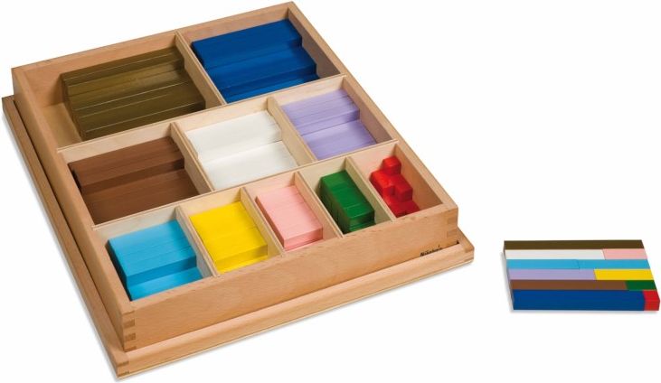 Nienhuis Montessori Colored Counting Bars - obrázek 2