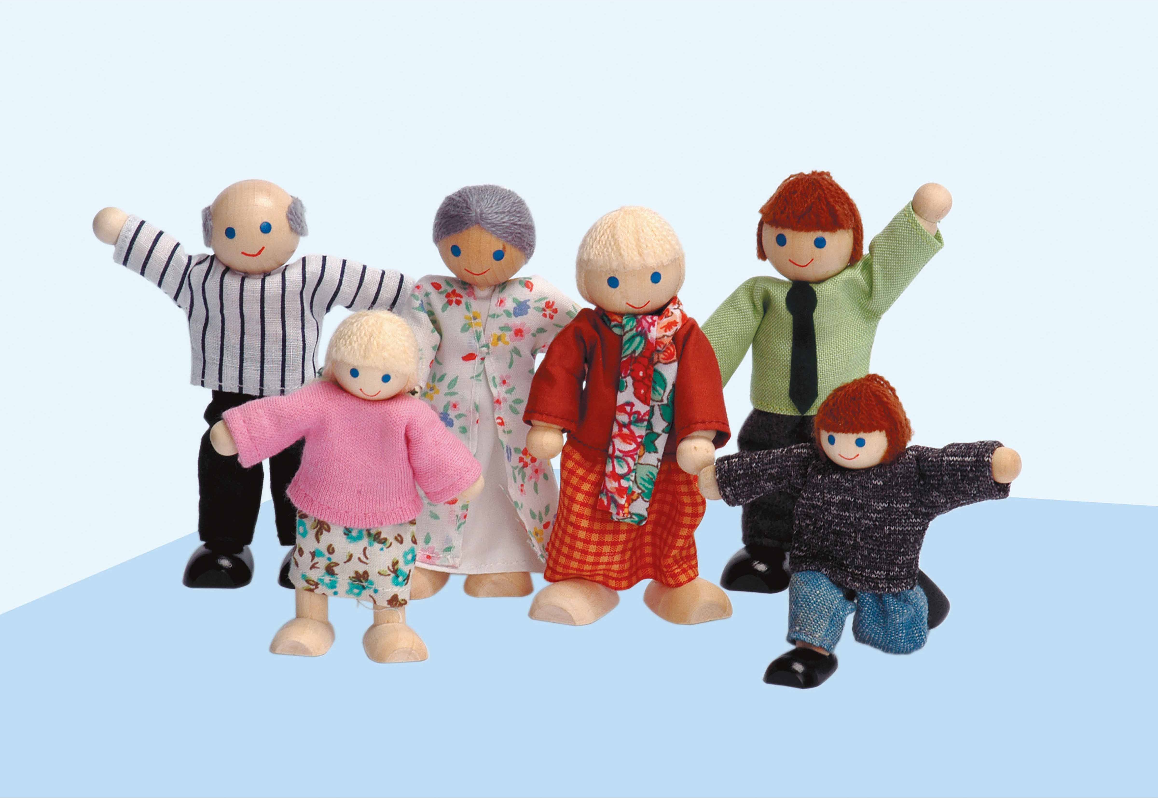 Educo E525020 Dolls house - family - obrázek 1