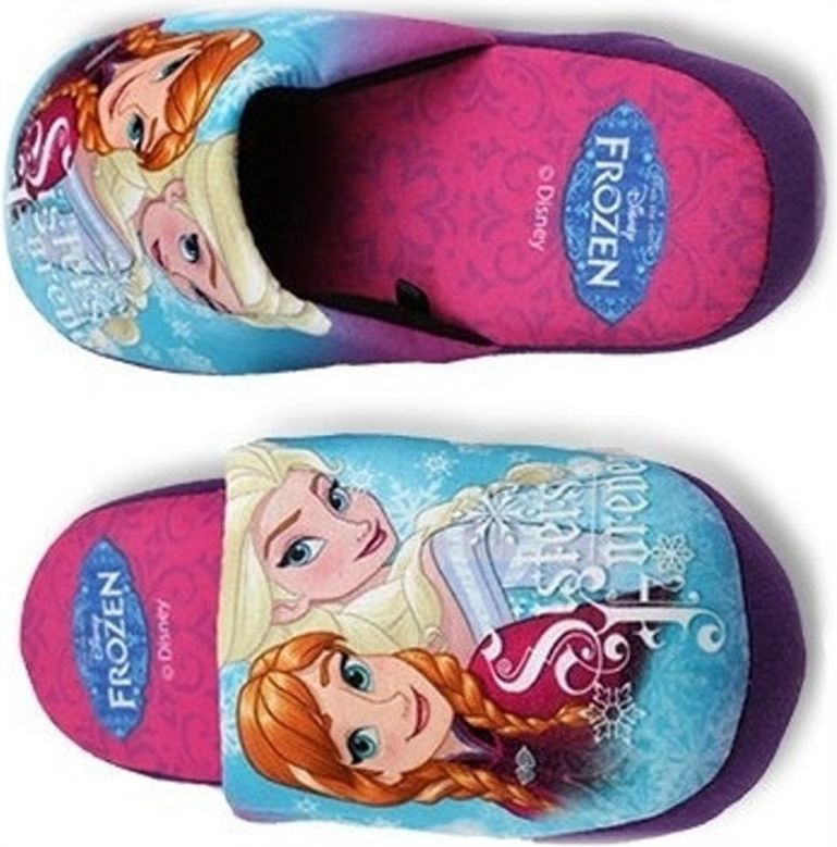 Setino · Dívčí pantofle / papuče Ledové království - Frozen - růžové EU 29 / 30 - obrázek 1