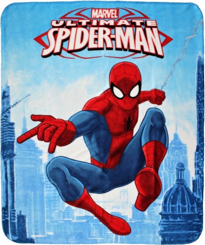 E pus M · Dětská fleecová deka Ultimate Spider-Man - MARVEL - Spiderman polar fleece 120 x 140 cm - obrázek 2