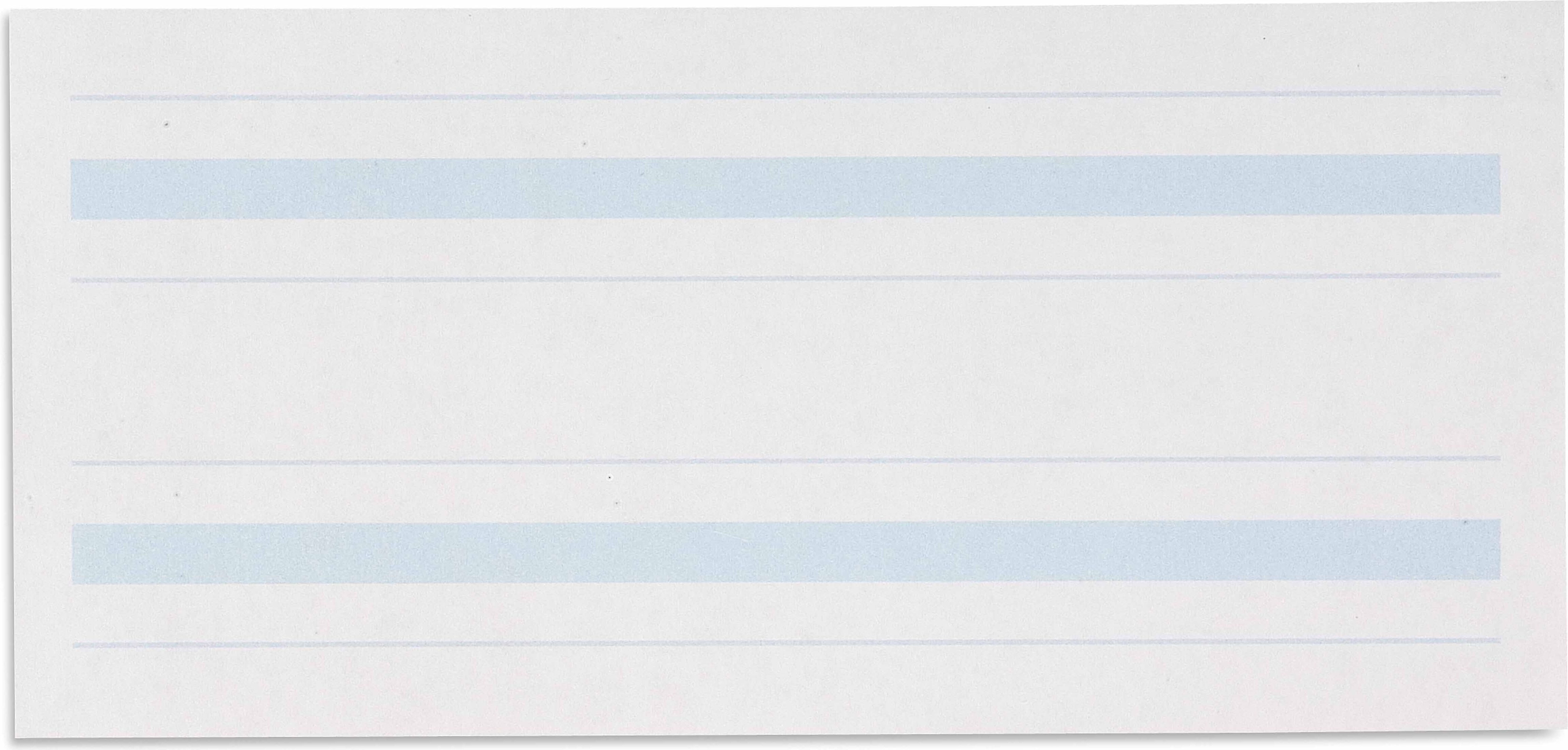 Nienhuis Montessori Writing Paper: Blue Lines - 4 x 8.5 in (500) - obrázek 1