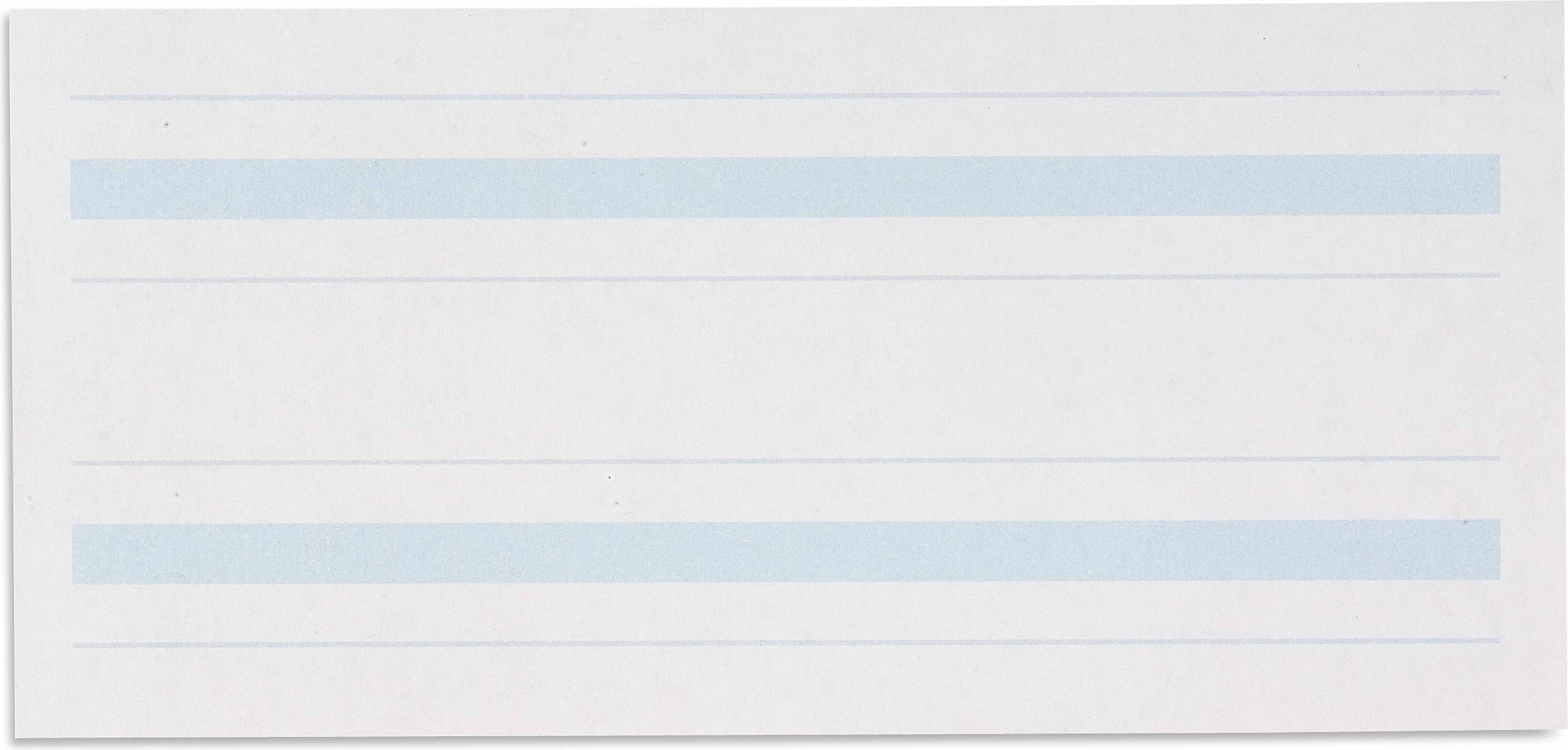 Nienhuis Montessori Writing Paper: Blue Lines - 4 x 8.5 in (500) - obrázek 1