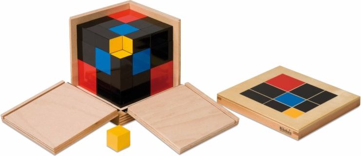 Nienhuis Montessori Trinomial Cube - obrázek 1