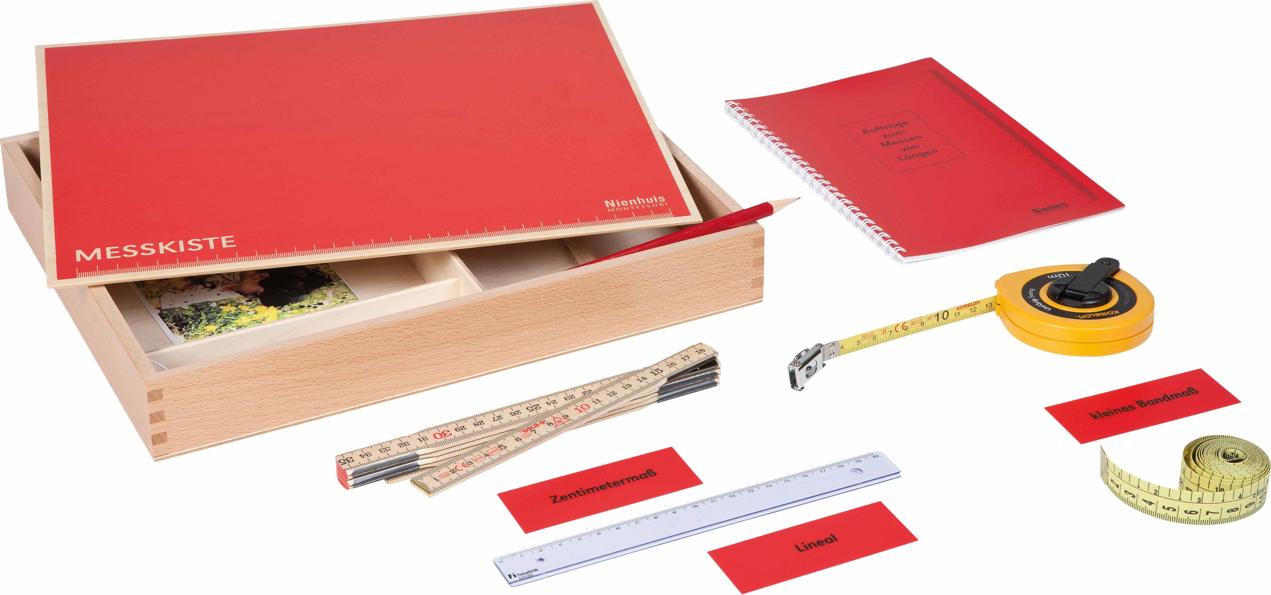 Nienhuis Montessori 63502 Measurement Box (German version) - obrázek 1