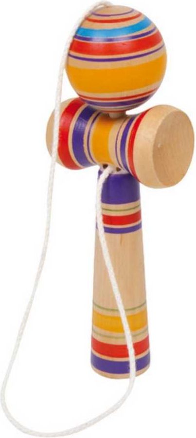 Legler Small Foot Dětská dřevěná hra kendama barevná - obrázek 1