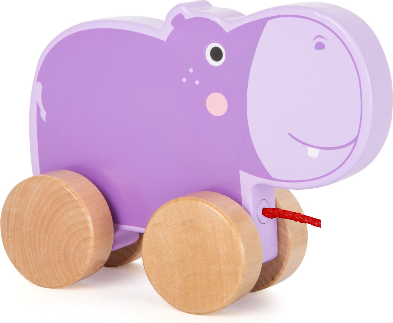 Legler Small Foot Dřevěný tahací hroch - obrázek 1