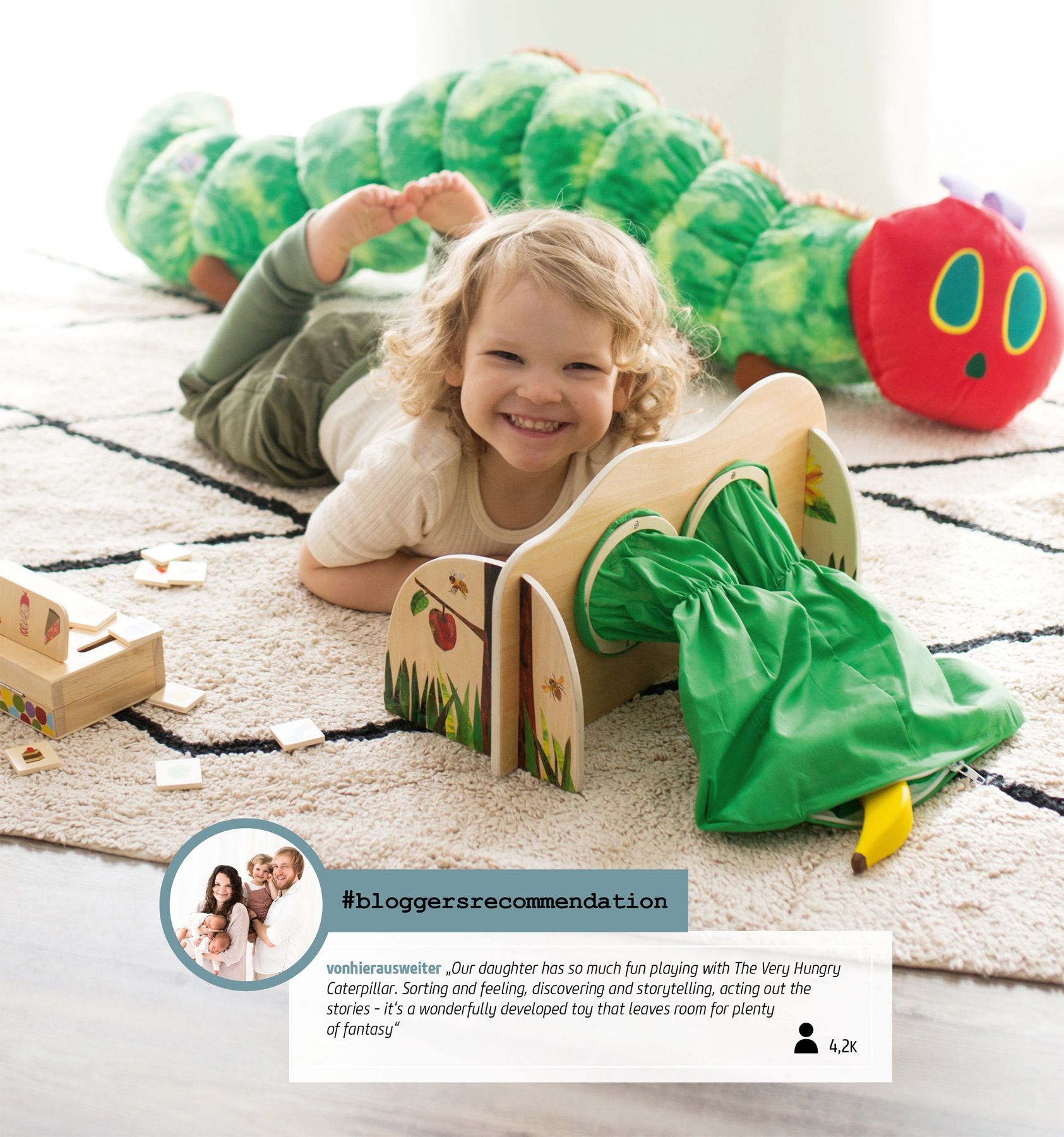Legler Small foot Koupací kniha s figurkami Caterpillar - obrázek 3