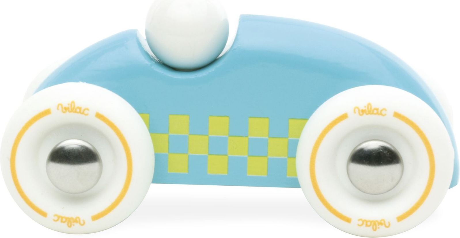 Vilac Rally mini auto tyrkysové - obrázek 1