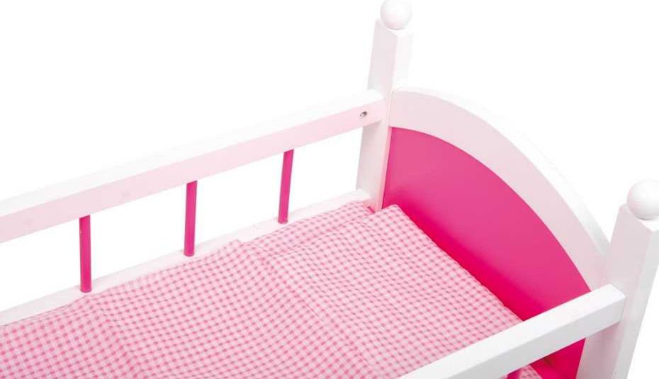 Legler Small Foot Dřevěná postýlka pro panenky - obrázek 3