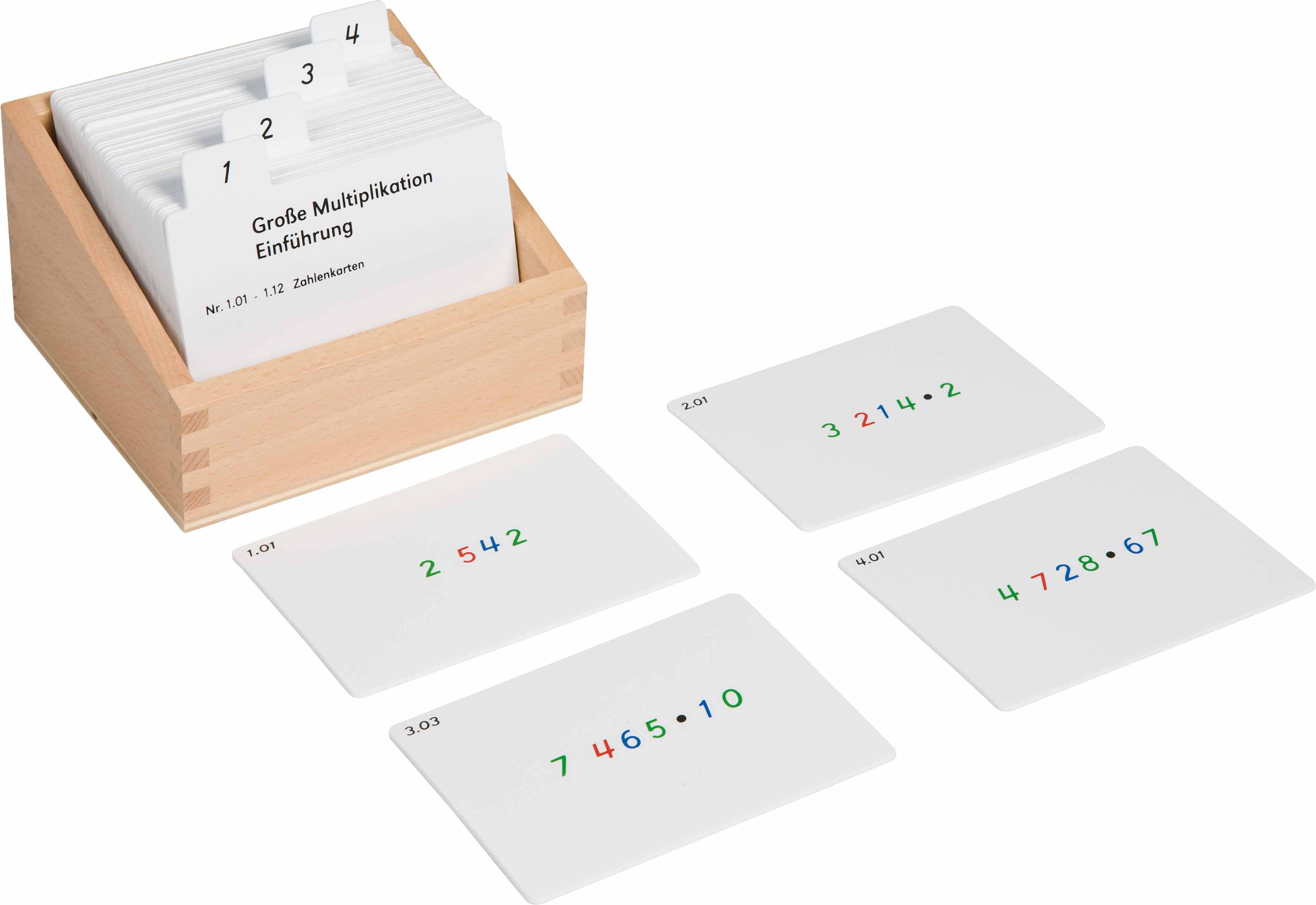 Nienhuis Montessori 60202 Checker Board Activity Set (German version) - obrázek 1