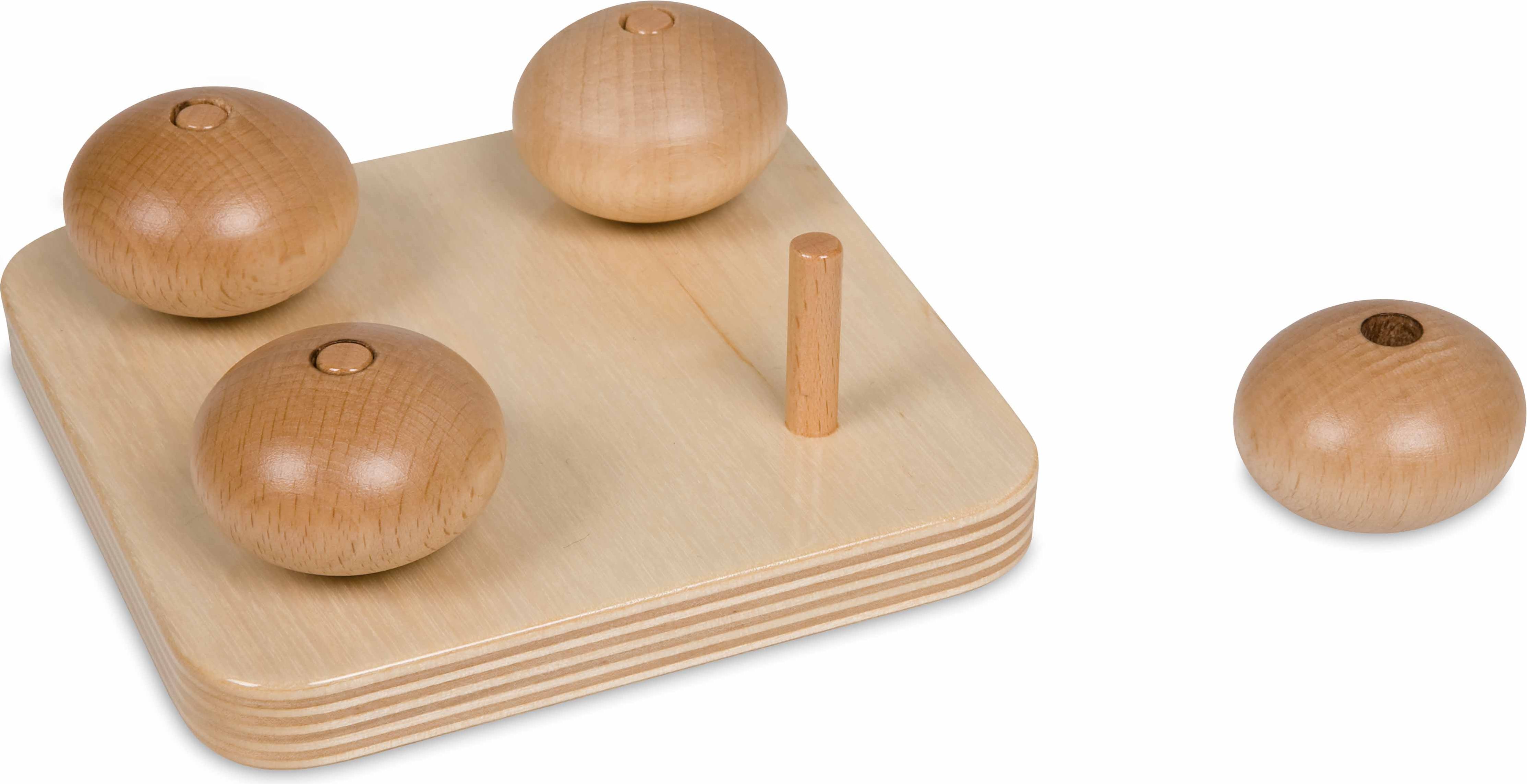Nienhuis Montessori Ellipsoids On Small Pegs - obrázek 1