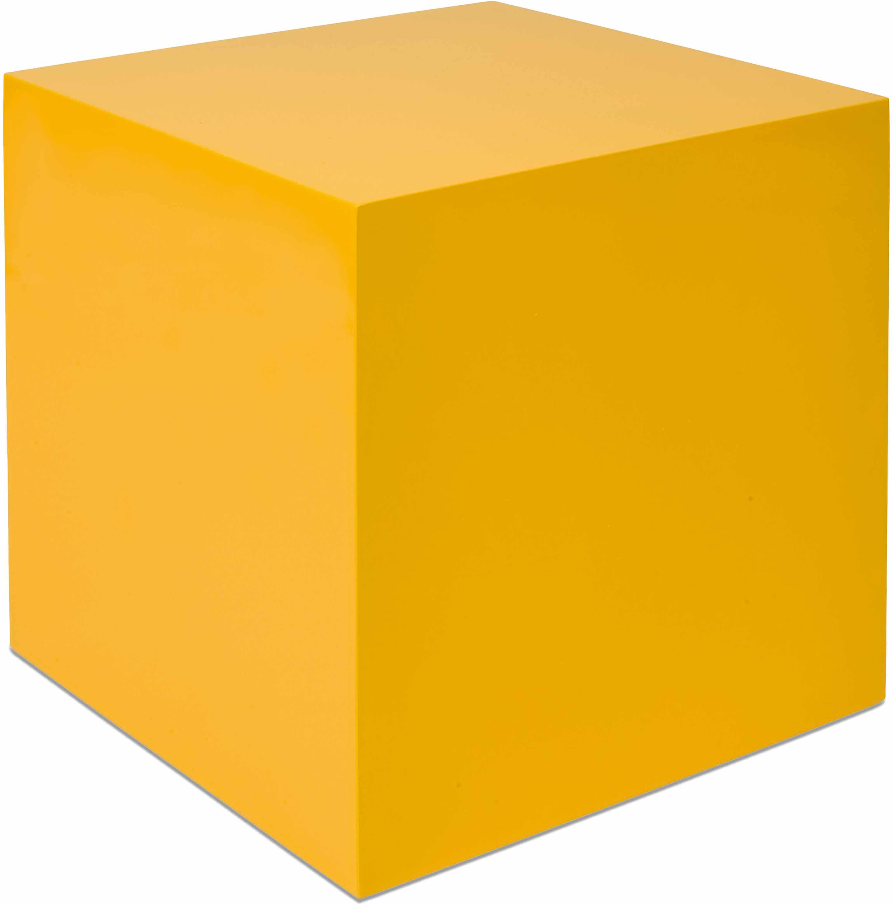 Nienhuis Montessori One Yellow Cube 27 x 27 x 27 cm - obrázek 1