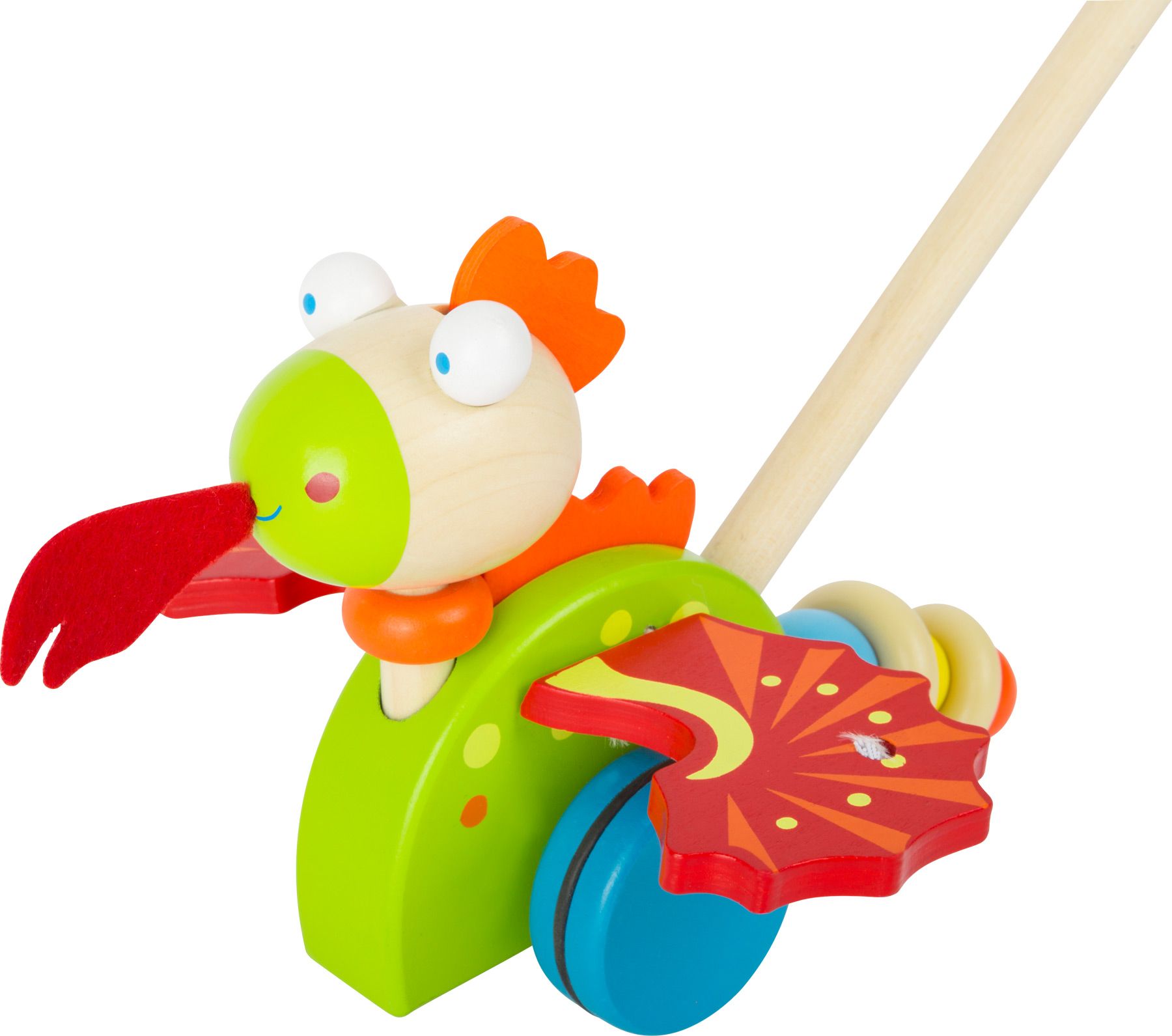 Legler Small Foot Dřevěný jezdík drak Mertin - obrázek 3