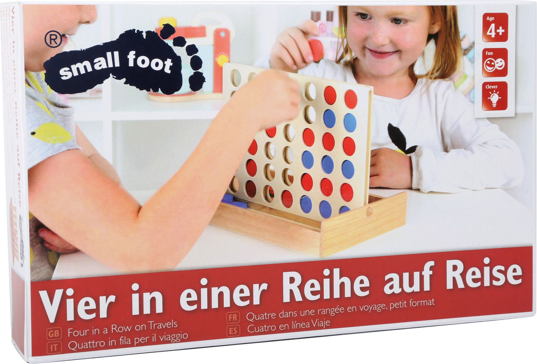 Legler Small Foot Dřevěné hry 4 v rovině na cestě - obrázek 2
