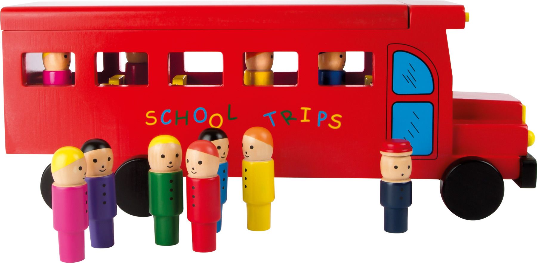Legler Small Foot Dřevěný školní  autobus - obrázek 2