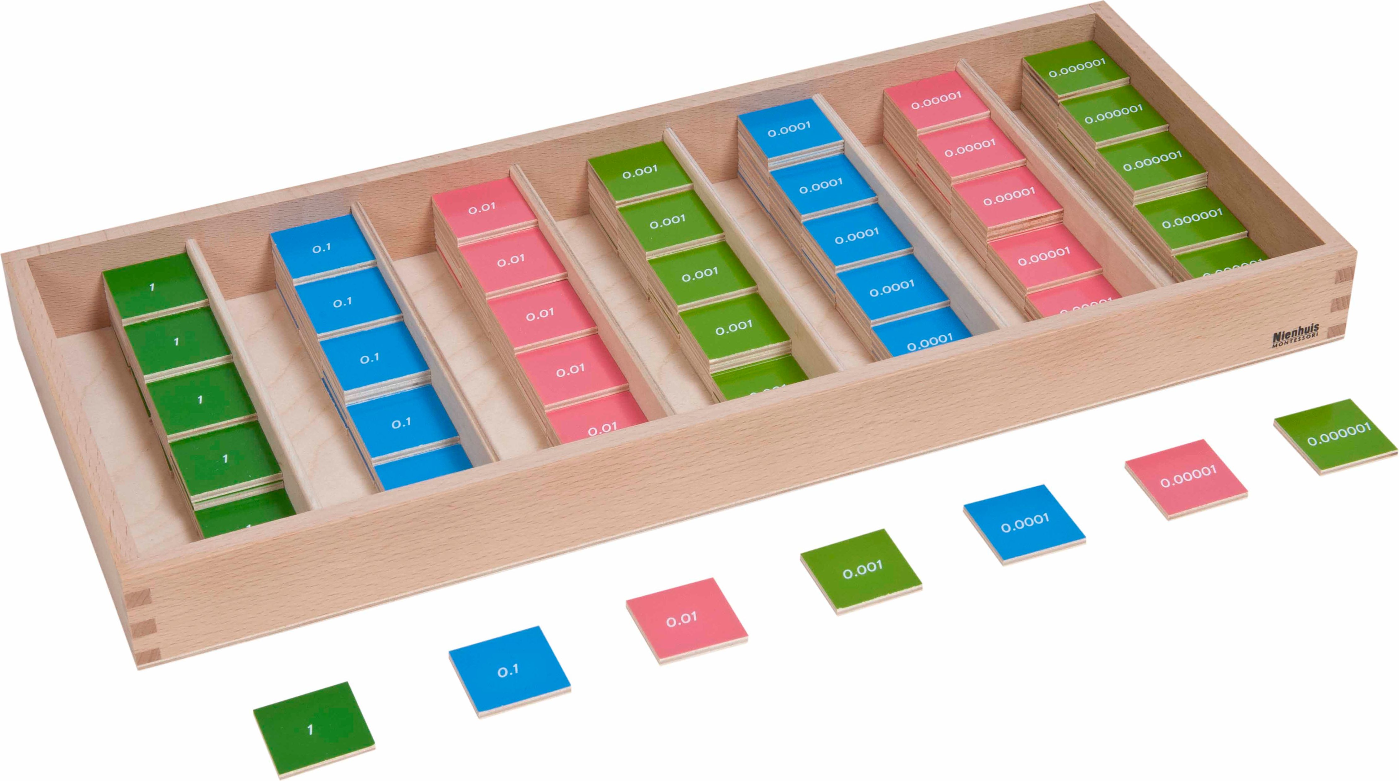Nienhuis Montessori Decimal Stamp Game - obrázek 1