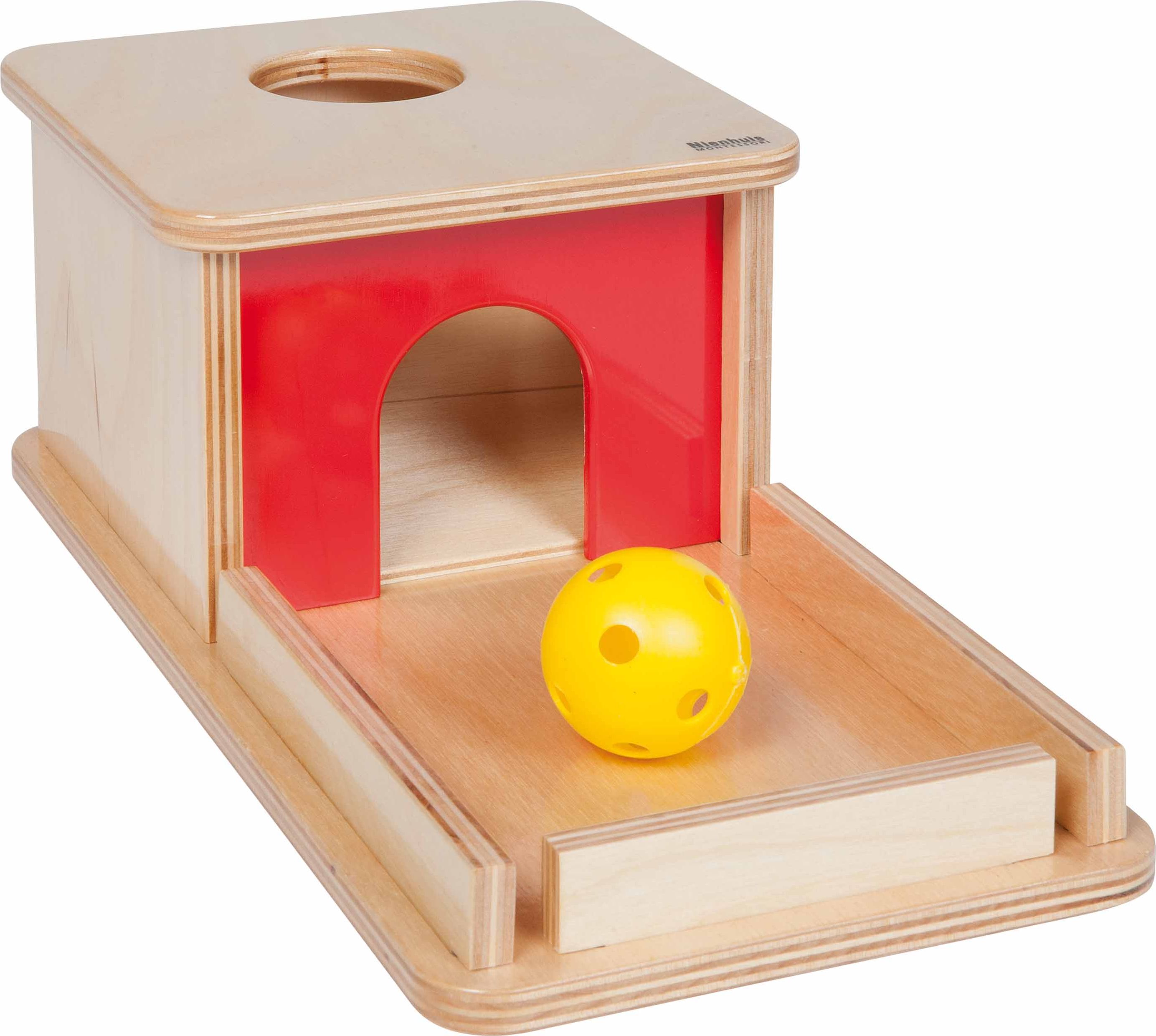Nienhuis Montessori Object Permanence Box With Tray - obrázek 1