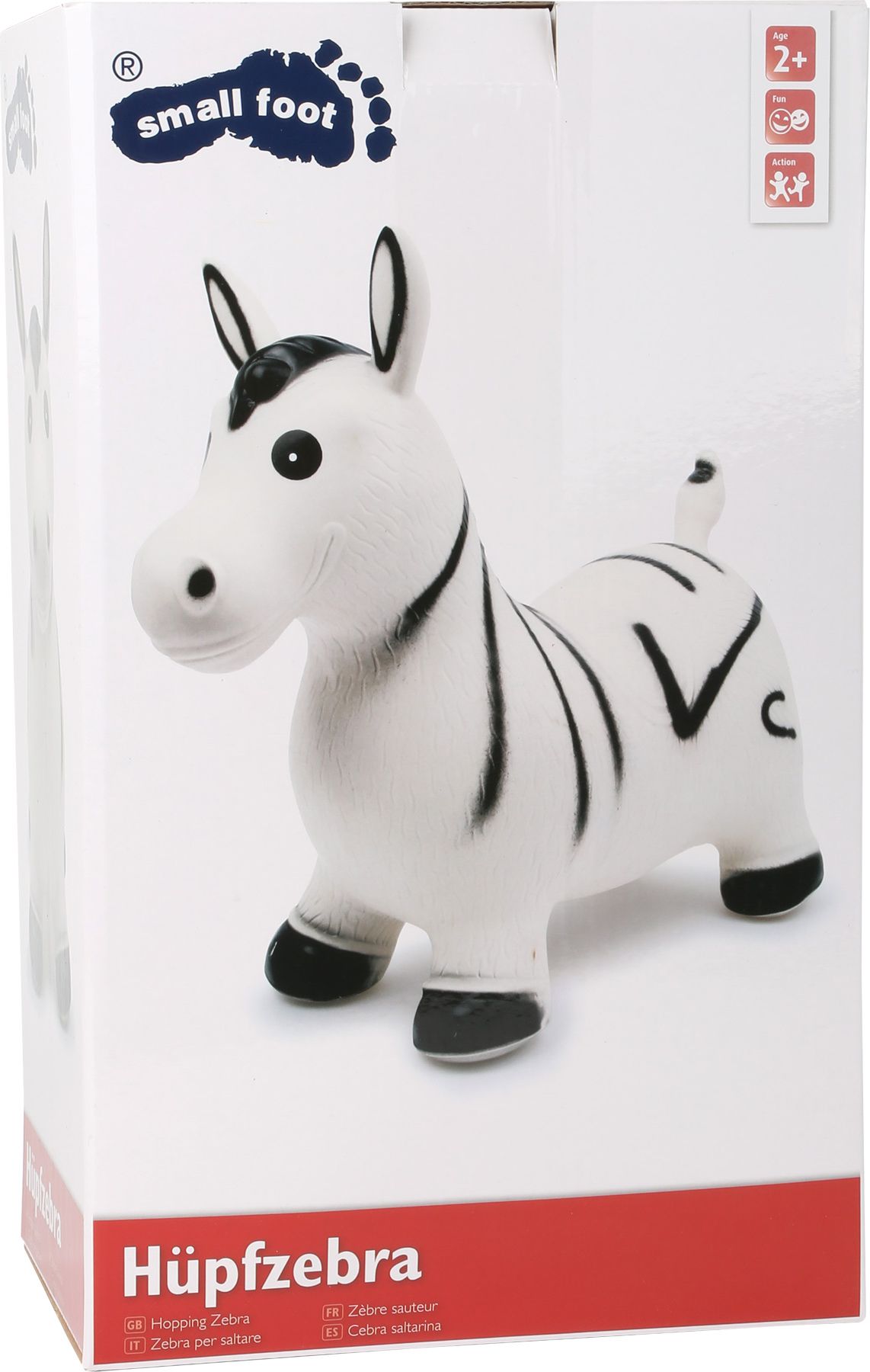 Legler Small Foot Nafukovací hopsadlo zebra - obrázek 3