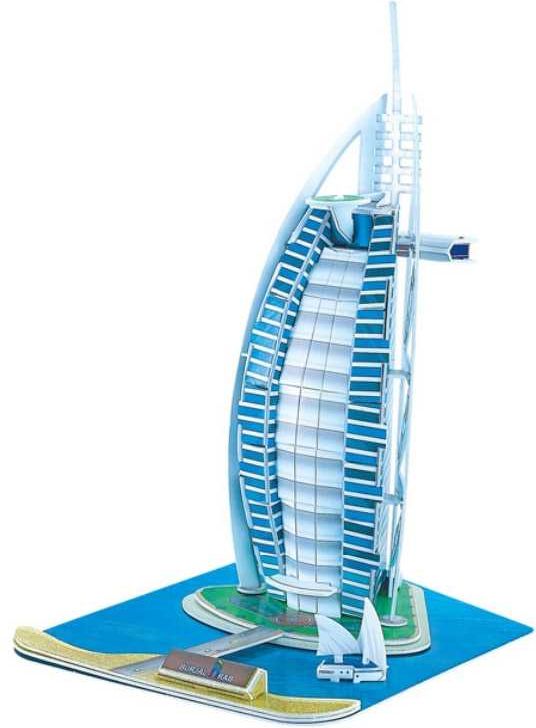 Legler Small Foot Třívrstvé pěnové 3D puzzle Burj Al Arab - obrázek 1