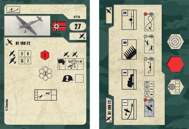ZVEZDA Wargames (WWII) letadlo 6116 - Messerschmitt Bf 109F-2 (1:144) - obrázek 4