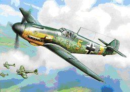 ZVEZDA Wargames (WWII) letadlo 6116 - Messerschmitt Bf 109F-2 (1:144) - obrázek 5