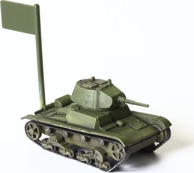ZVEZDA Wargames (WWII) tank 6113 - Soviet Tank T-26 M (1:100) - obrázek 3